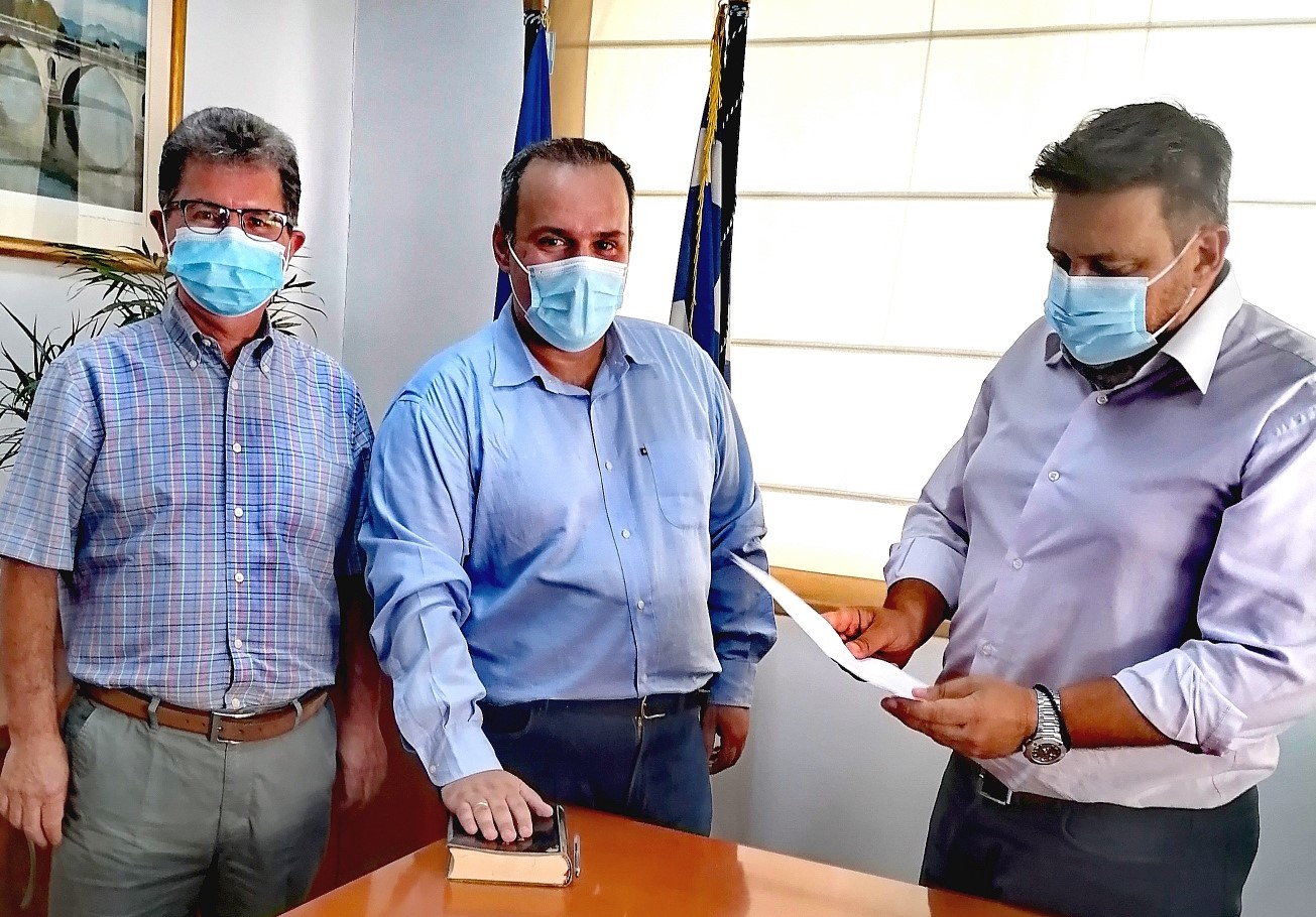 Ορκωμοσία νέου χειρουργού στο Γενικό Νοσοκομείο Λάρισας 